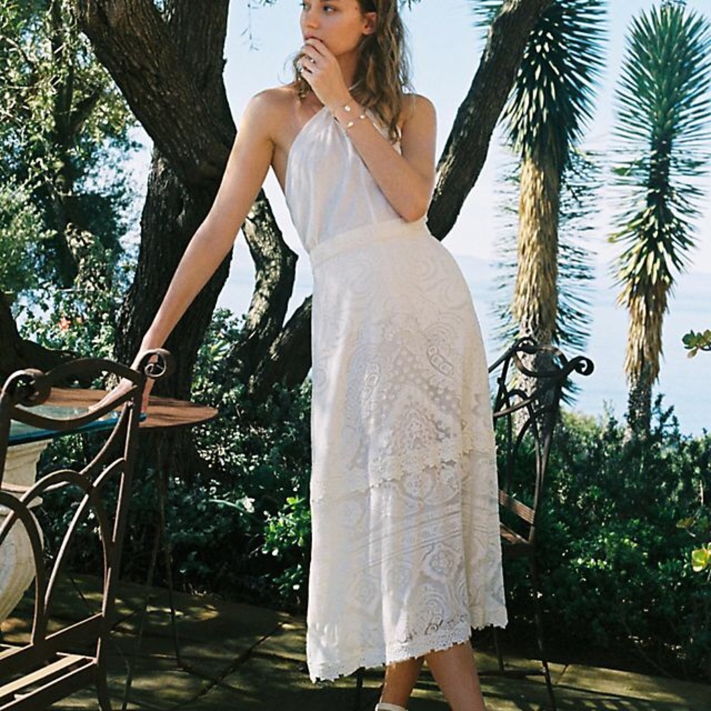 Anthropologie Farm Rio Stacie Maxi Skirt XS